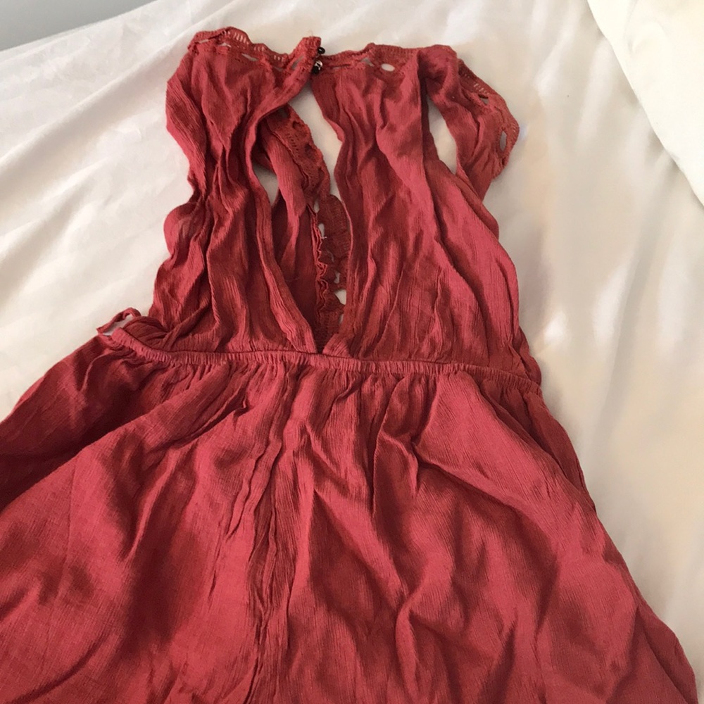 Red romper - Picture 3 of 3